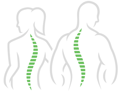 Spine Figures Green